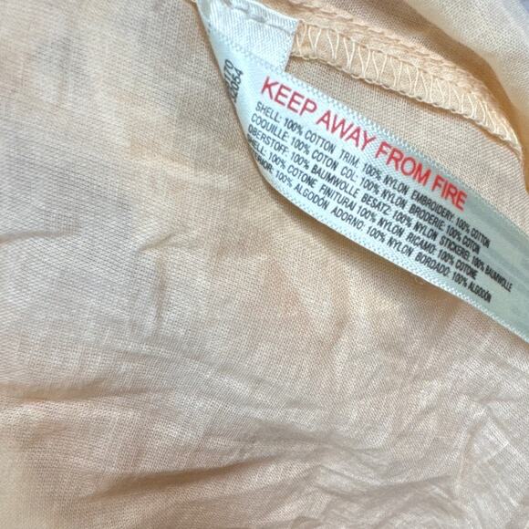 New Free People Intimately Morning Call Half Slip On Peach Skirt Size Small - Picture 8 of 8